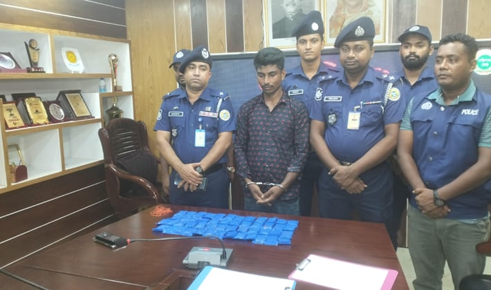 ভোলায় প্রায় ১০ হাজার পিস ইয়াবাসহ একজন আটক