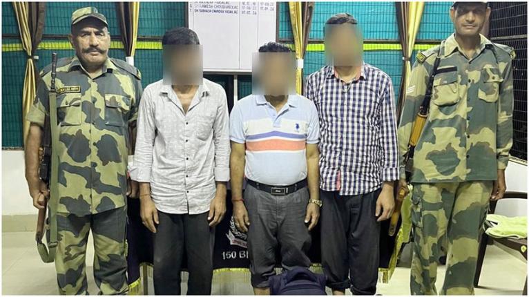 ত্রিপুরায় ৩ বাংলাদেশিকে আটক করেছে বিএসএফ