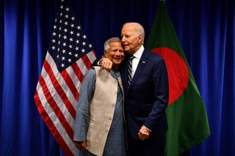 নিউইয়র্ক ড. ইউনূস-বাইডেন দ্বিপক্ষীয় বৈঠক শুরু