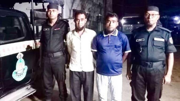 ফেনীতে গাঁজাসহ ২ মাদক ব্যবসায়ী গ্রেফতার