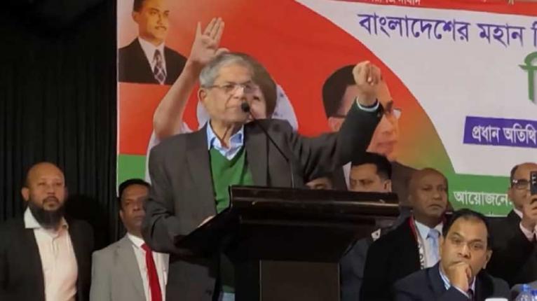 ভারতের কড়া সমালোচনায় মির্জা ফখরুল