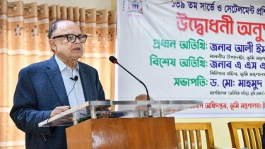 ভূমি ব‍্যবস্থাপনা সংস্কার হলে, দেশ সংস্কার হবে - ভূমি উপদেষ্টা
