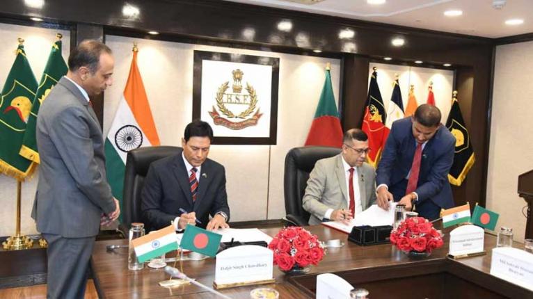 সীমান্তে স্থাপনা-বেড়া নির্মাণে যৌথ পরিদর্শন-দলিলের সিদ্ধান্ত