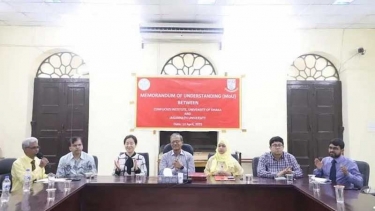 ঢাবির কনফুসিয়াস ইনস্টিটিউট ও জবির মধ্যে সমঝোতা স্মারক স্বাক্ষর