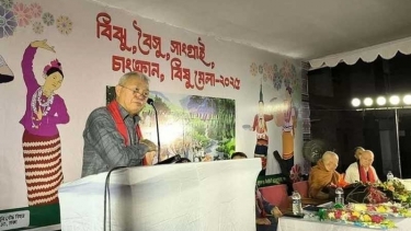 রাজধানীতে বিঝু, বৈসু, সাংগ্রাই, চাংক্রান, বিষু মেলার উদ্বোধন পার্বত্য উপদেষ্টার