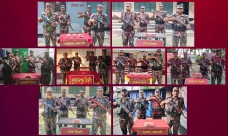 সাতক্ষীরা সীমান্ত থেকে ভারতীয় ওষুধসহ বিভিন্ন মালামাল জব্দ