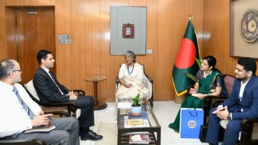 মহিলা ও শিশু বিষয়ক উপদেষ্টার সাথে নেপালের রাষ্টদূতের সাক্ষাৎ