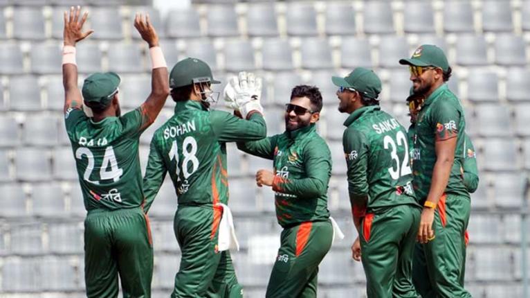 নিউজিল্যান্ডকে বড় ব্যবধানে হারিয়ে সিরিজ জয় বাংলাদেশের
