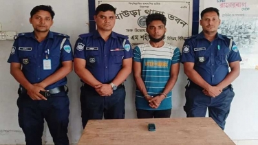 আখাউড়ায় ভুয়া সেনা কর্মকর্তা পরিচয়ে চাঁদা দাবি, প্রতারক গ্রেপ্তার