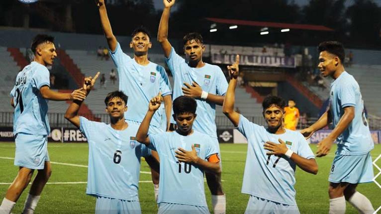 ভুটানকে হারিয়ে সাফের সেমিতে যুবারা