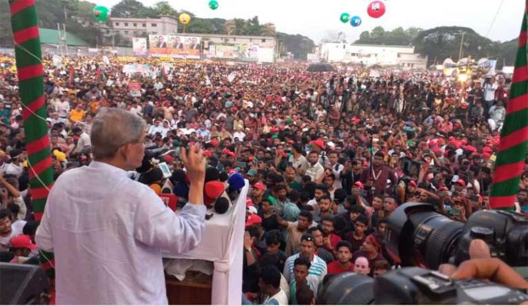 বাংলাদেশের ১৮ কোটি মানুষ আওয়ামী লীগকে চায় না : মির্জা ফখরুল