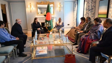 এইচএমএস এন্টারপ্রাইজ সার্ভে জাহাজ সম্পর্কে প্রধান উপদেষ্টাকে অবহিত করলো ইউকে টিম