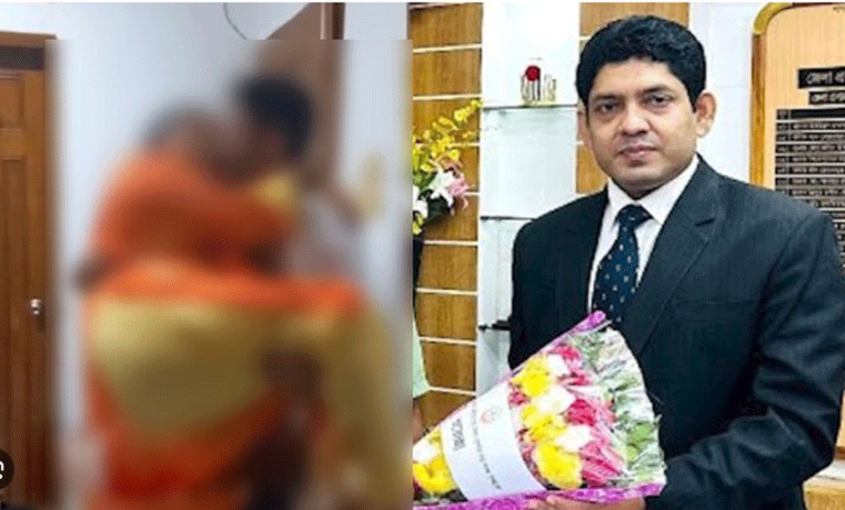 শরীয়তপুরের ডিসির আপত্তিকর ভিডিও ভাইরাল