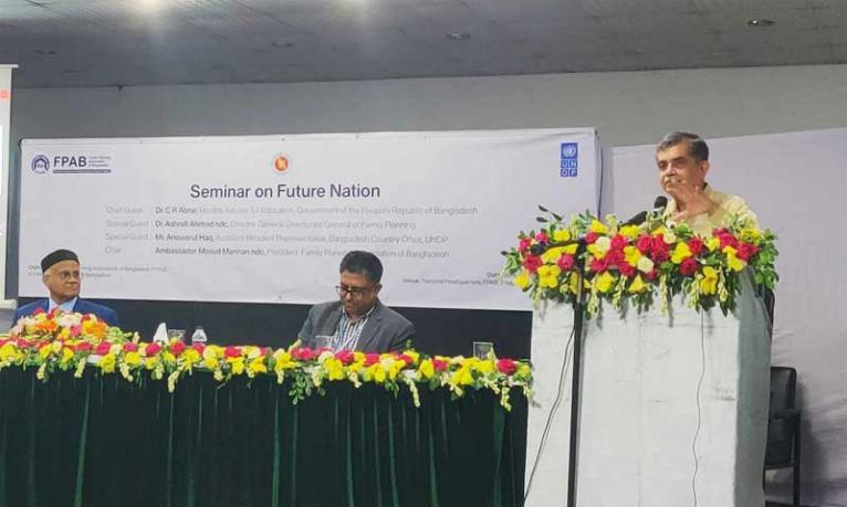 ভবিষ্যৎ নির্ভর করছে শিক্ষা ও স্বাস্থ্যের ওপর : শিক্ষা উপদেষ্টা