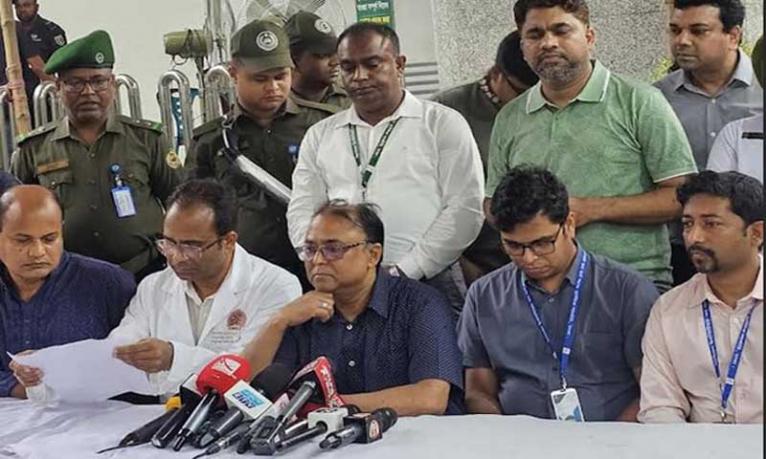 বিমান বিধ্বস্তের ঘটনায় রোগীদের অবস্থার উন্নতি হচ্ছে : ডা. নাসির উদ্দীন