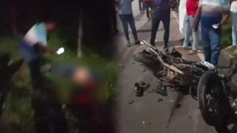 জাজিরা পয়েন্টের দুই প্রান্তে ২ জনের মরদেহ, আরেক পাশে পড়ে ছিল মোটরসাইকেল