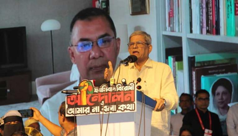 গণতন্ত্র উত্তরণের পথে প্রতিবন্ধকতা সৃষ্টির ষড়যন্ত্র চলছে : মির্জা ফখরুল
