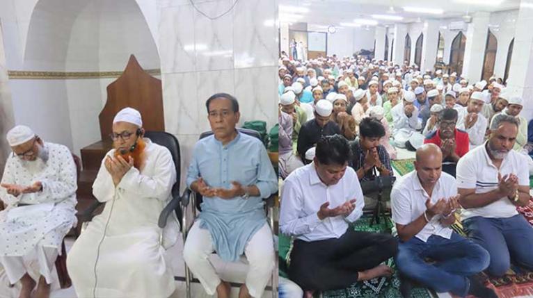 মাদরাসার উন্নয়নে ৫ লাখ টাকা দিলেন মাসুদুজ্জামান