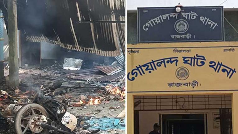রাজবাড়ীতে দরবারে সহিংসতার ঘটনায় অজ্ঞাত ৩৫০০ জনের বিরুদ্ধে মামলা